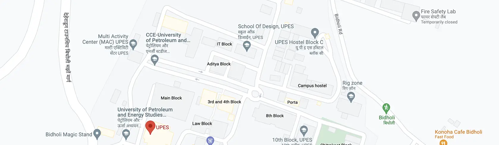 Locate us map