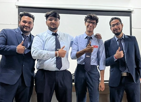 Rahul Gusain, Vaishnav Balodhi, Devyansh Samyal & Mayank Verma