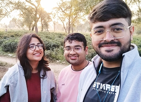 Garvit Khurana, Tanya Malhotra, Vanshaj Goel